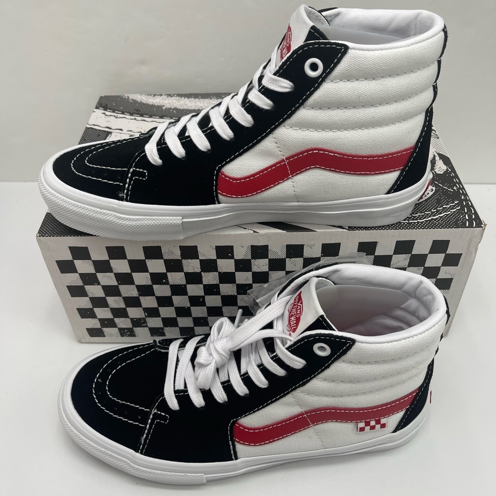 Vans Men’s Skate Sk8-Hi
Athletic Black/Red Sneakers
VN0A5FCC458 - Picture 7 of 16